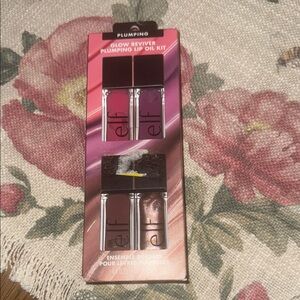 ELF Plumping Lip Oil Set - Pink and Berry Shades